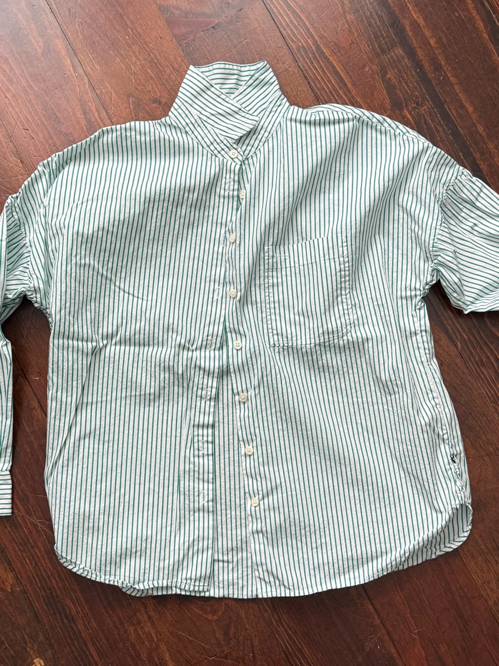 Alex Mill Jo Shirt in Striped Cotton Poplin